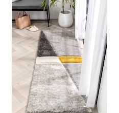 Modern Geometric Living Carpet